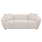 Destino - Chenille Upholstered Splayed Arm Sofa - Greige