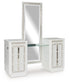 Chalanna - Vanity With Mirror - White