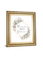 Spring Blooms V By Laura Marshall - Framed Print Wall Art - White