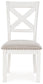 Robbinsdale - Dining Upholstered Side Chair (Set of 2) - Antique White