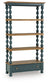 Finnworth - Bookcase - Blue / Brown