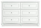 Kozlani - Six Drawer Dresser