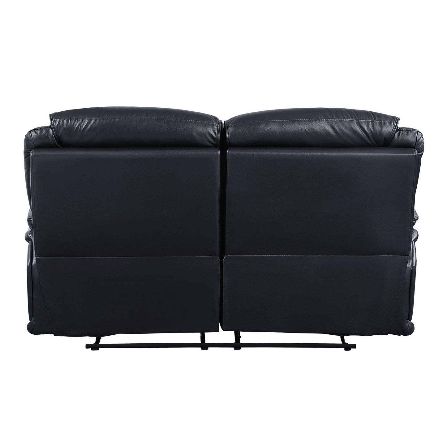 Ralorel - Motion Loveseat - Black Top Grain Leather