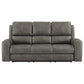 Brickston - Triple Power Reclining Sofa