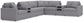 Modmax - L-Shaped Sectional - Granite