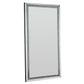 Noralie - Floor Mirror - Faux Diamonds & Mirrored