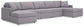 Modmax - Sectional - Granite