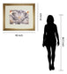 Petal Perfect By Assaf Frank - Framed Print Wall Art - Beige