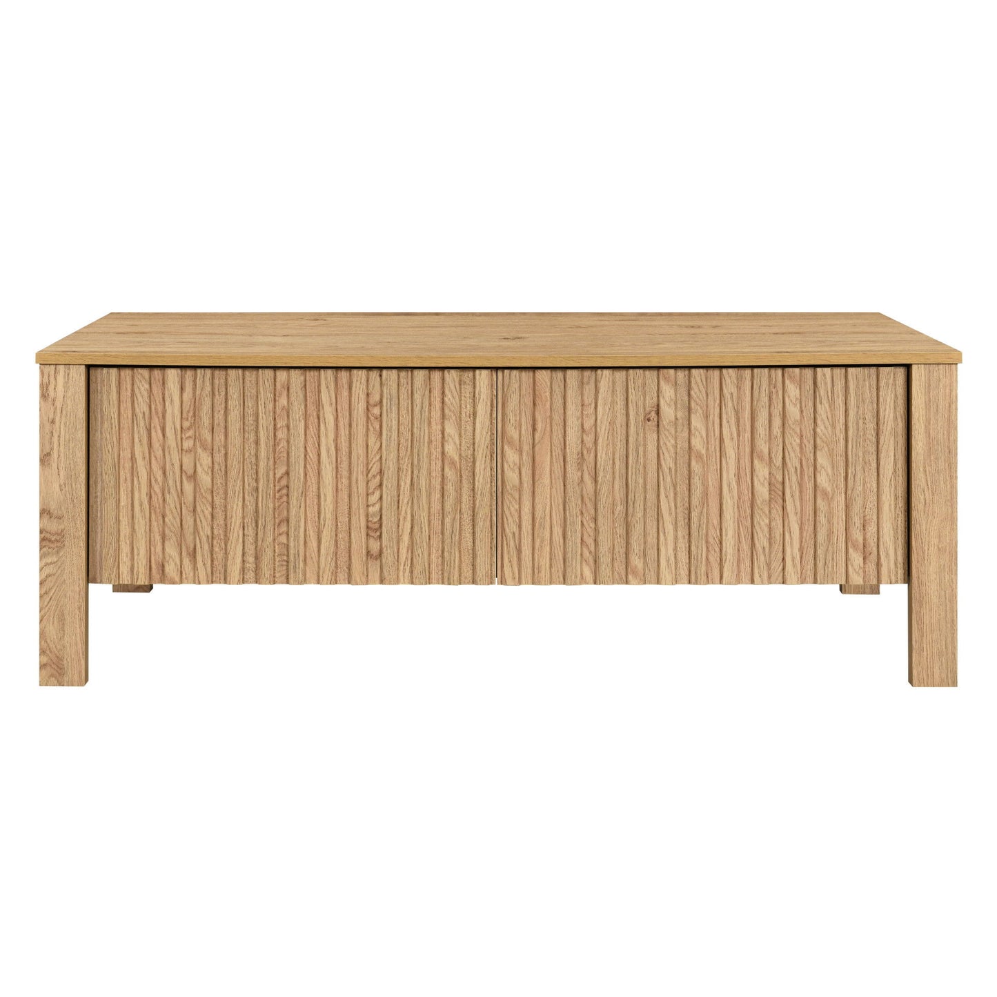 Thayer - 47" Two Drawer Coffee Table - Natural