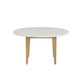 Essence - 54" Round Dining Table With Marble Top