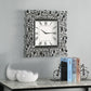 Kachina - 19" Wall Clock - Mirrored & Faux Gems