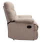 Arcadia - Motion Recliner - Beige Woven Fabric