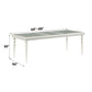 Maverick - Dining Table - Platinum