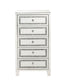 Noralie - Cabinet - Mirrored, Faux Diamonds