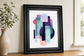 22x26 Urban Deco I By Grace Popp - Purple