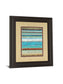Strata I By Tava Studios - Framed Print Wall Art - Blue