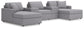 Modmax - U-Shaped Sectional - Granite