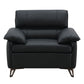 Eilene - Chair - Black Top Grain Leather