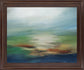 Mist Valley - 28" x 34" Framed Wall Art - Green