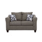 Salizar - Upholstered Flared Arm Loveseat