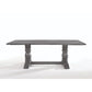 Leventis - 30" Dining Table - Weathered Gray