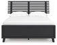 Danziar - Slat Panel Bed