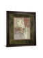 Lily Silhouette By Various - Framed Print Wall Art - Light Brown