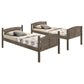 Flynn - Wood Bunk Bed With Mattress