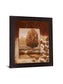 Copper Woodland View - 28" x 34" Framed Wall Art - Dark Brown