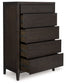 Westonfort - Five Drawer Chest - Espresso