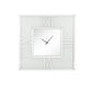 Noralie - Wall Clock With LED - Mirrored & Faux Diamonds