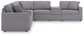 Modmax - L-Shaped Sectional - Granite