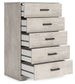 Shawburn - Five Drawer Chest - Gray