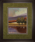 Lake View I By Norman Wyatt, Jr. - Framed Print Wall Art - Green