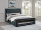 Preston - Upholstered Audio Flame Visualizer Bed