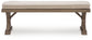 Laguna Heights - Bench With Cushion - Beige