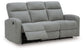 Gauntlet - Reclining Sofa - Sterling