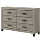 Mari - Dresser - Light Gray Finish