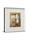 Abstract I By Patricia Pinto - Mirror Framed Print Wall Art - Beige