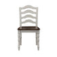 Bettina - 5 Piece Dining Set - Gray & Weathered Oak