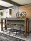 Torjin - Swivel Stool (Set of 2) - Dark Brown