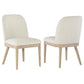 Solano - Upholstered Dining Side Chair (Set of 2) - Beige
