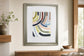 34x40 Mosaic Curve II By June Erica Vess - Green