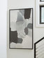 Adilson - Wall Art - White / Gray / Black