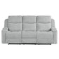 Galya - Motion Sofa - Light Gray Chenille