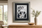 34x40 Fashion Mosaic I By Carol Robinson - Black