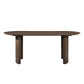 Kody - Oval Dining Table - Dark Walnut