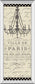 French Couture Panel I By Emily Adams - Mirrored Frame Wall Art - Beige