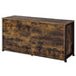 Juvanth - Dresser - Rustic Oak & Black