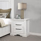 Mckinney - 2-Drawer Nightstand With Dual USB - Vintage White